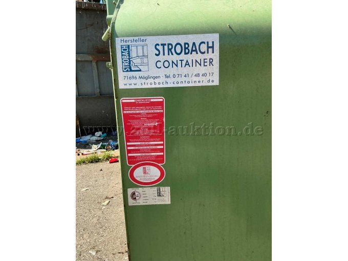 1 Absetzmulde Zweikammermulde 7cbm Hersteller: Strobach Möglingen – foto 9 – kavel bij Zoll-Auktion, Ludwigsburg
