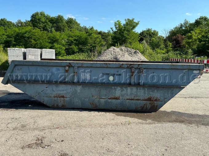 1 Absetzmulde offen 7m³ Hersteller: Strohbach – foto 4 – kavel bij Zoll-Auktion, Ludwigsburg