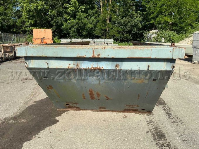 1 Absetzmulde offen 7m³ Hersteller: Strohbach – foto 2 – kavel bij Zoll-Auktion, Ludwigsburg