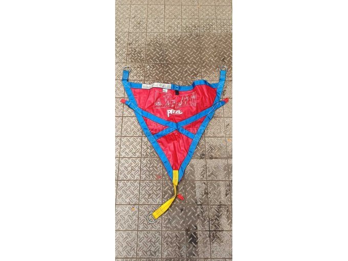 Rückansicht Rettungswindel