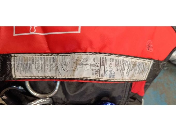 Typenschild Rettungswindel