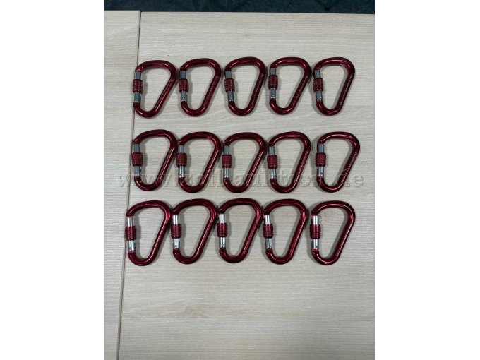 Karabinerharken mit Twinlock Schraubverschluss