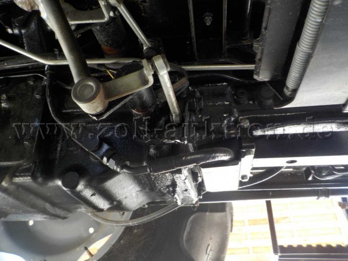 Detailbild Ölfeuchtes Getriebe