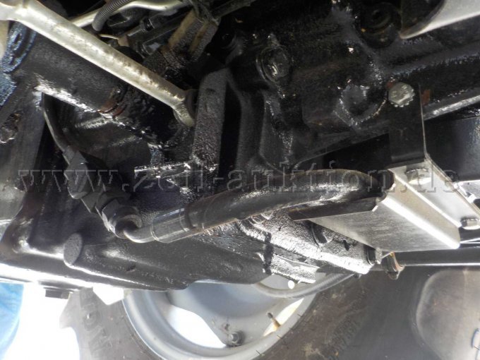 Detailbild Ölfeuchtes Getriebe