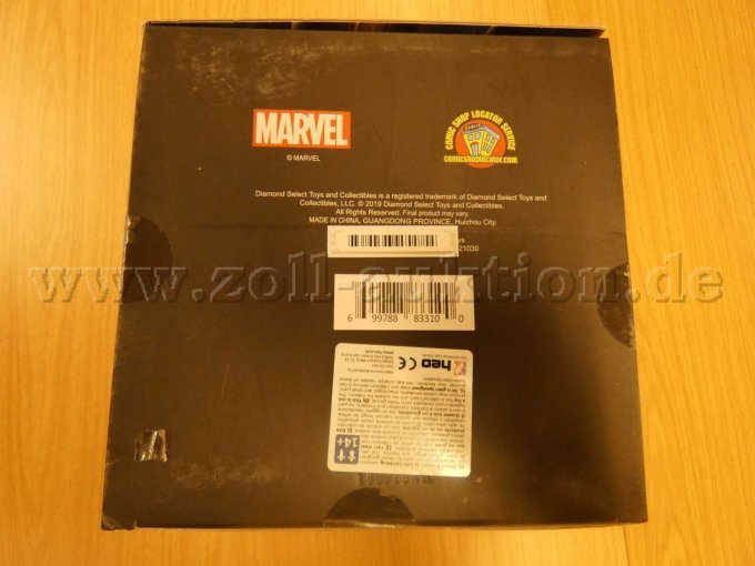 Verpackung unten