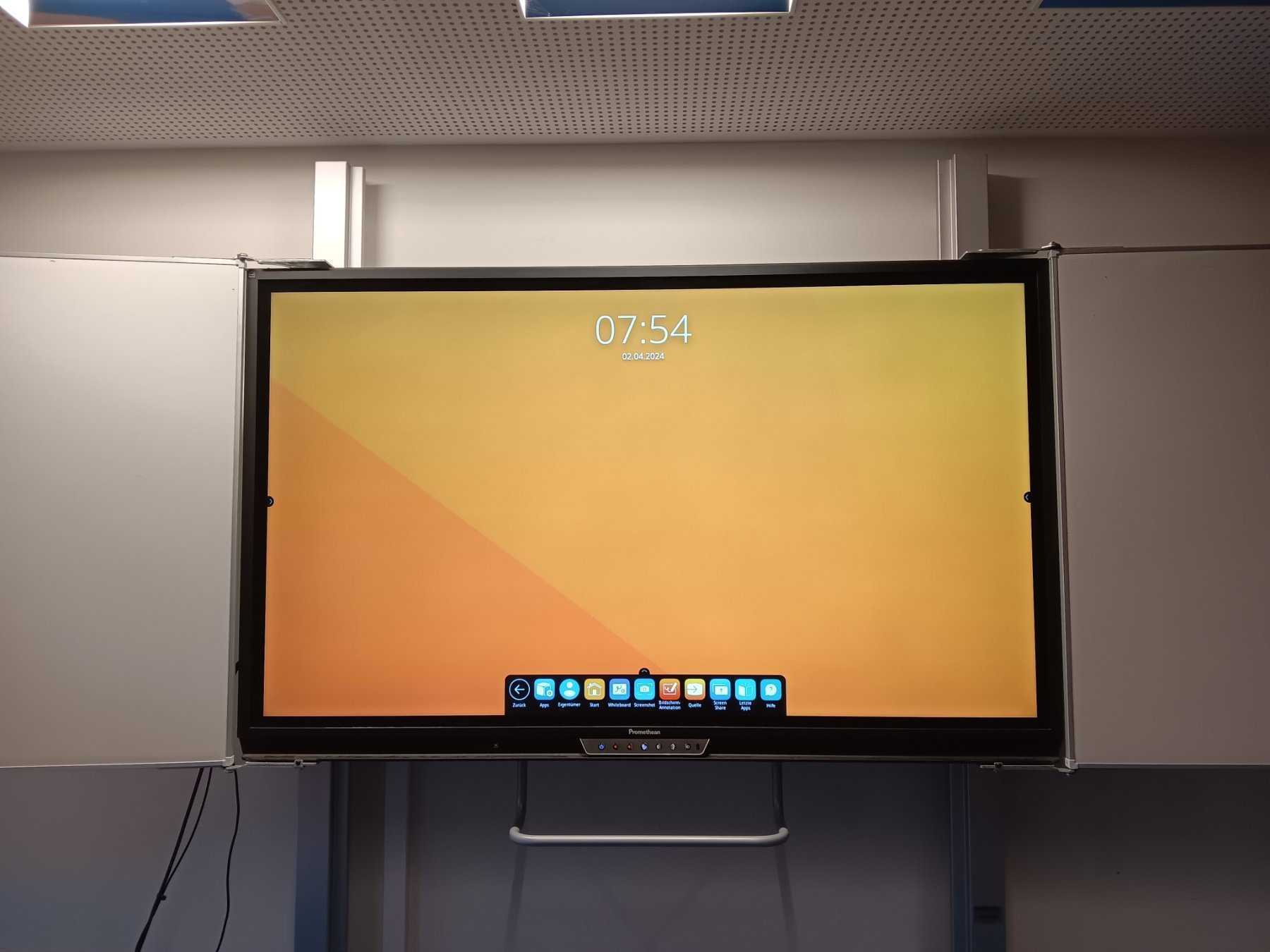 Promethean ActivPanel Titanium in Betrieb
