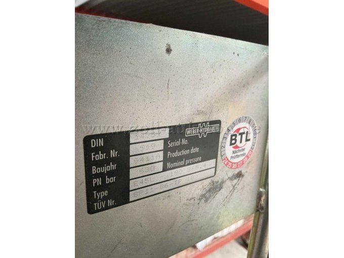 Aggregat mit Schere, Spreitzer und Anschlagketten