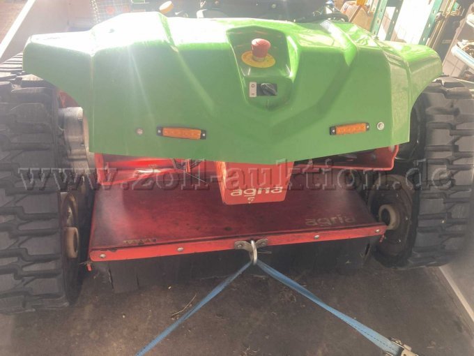 Mäher Ansicht von hinten