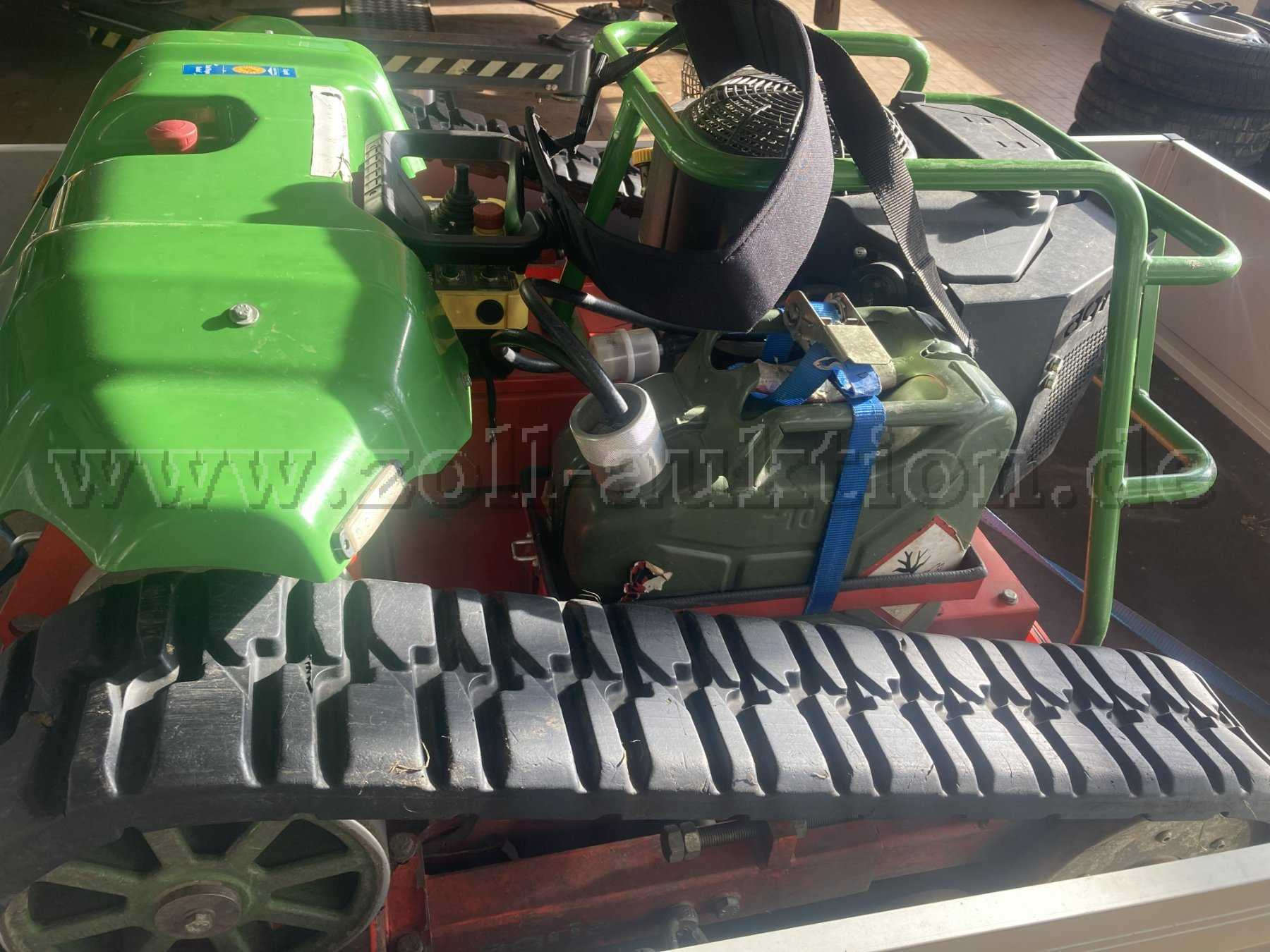 Mäher Ansicht von links