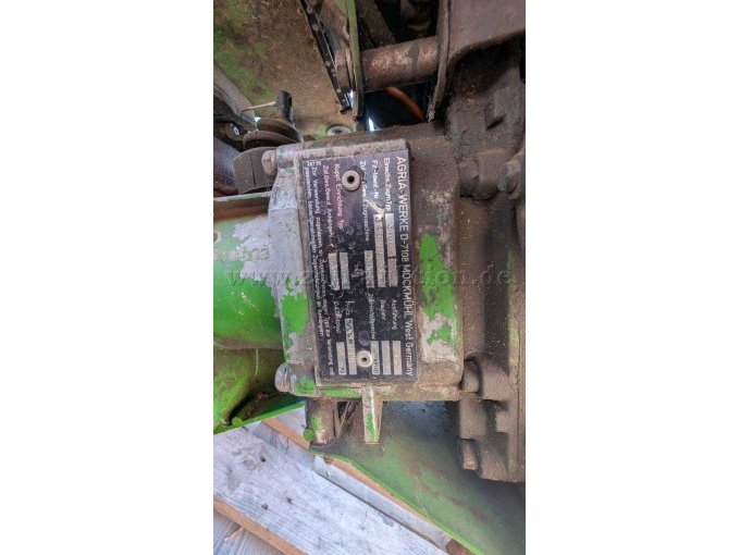 Typenschild Maschine 1