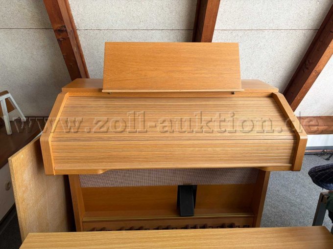 Orgel geschlossen