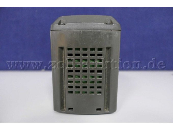 Detailaufnahme Akku von oben