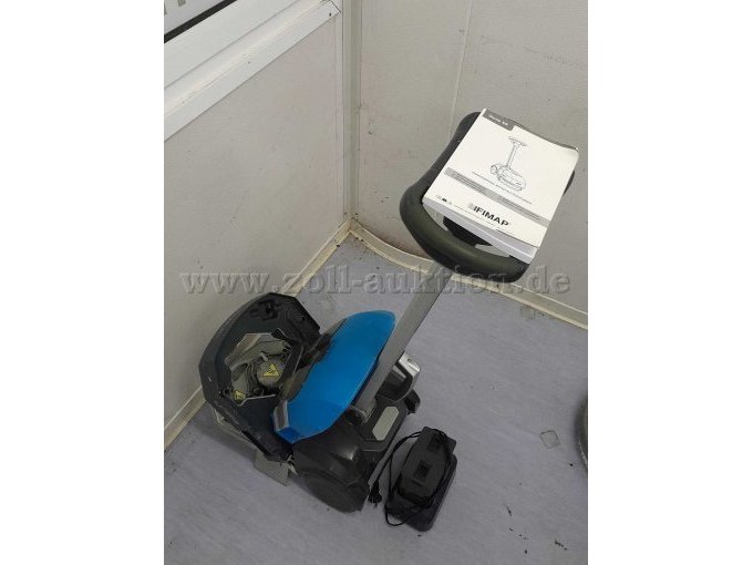 Akku Scheuersaugmaschine inkl. Akku + Handbuch (Ansicht oben)