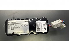 Aufsicht auf den Akku