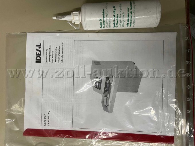 Anleitung und Spezialöl