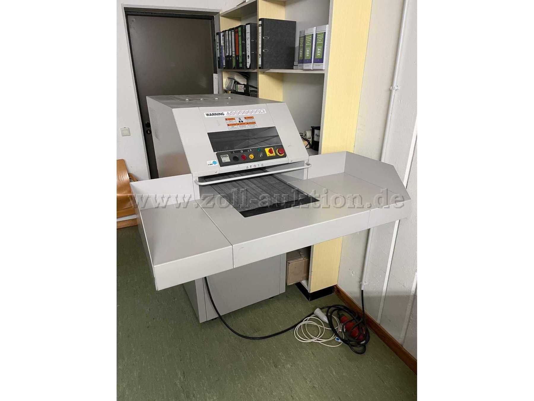 Übersicht Aktenvernichter