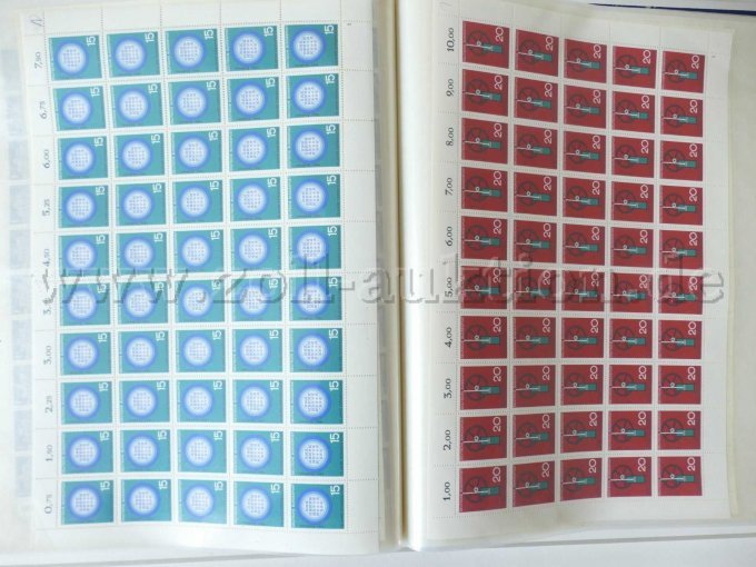 Innenansicht Doppelseite jeweils 2 Bögen