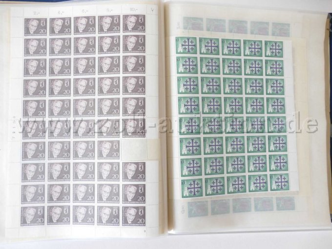 Innenansicht Doppelseite jeweils 2 Bögen