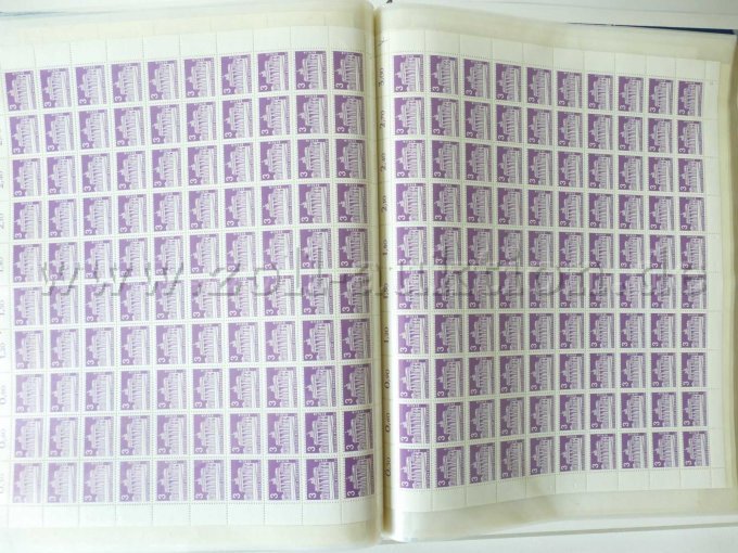 Innenansicht Doppelseite jeweils 2 Bögen