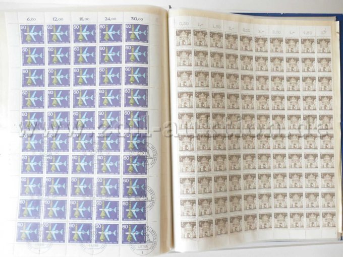 Innenansicht Doppelseite jeweils 2 Bögen