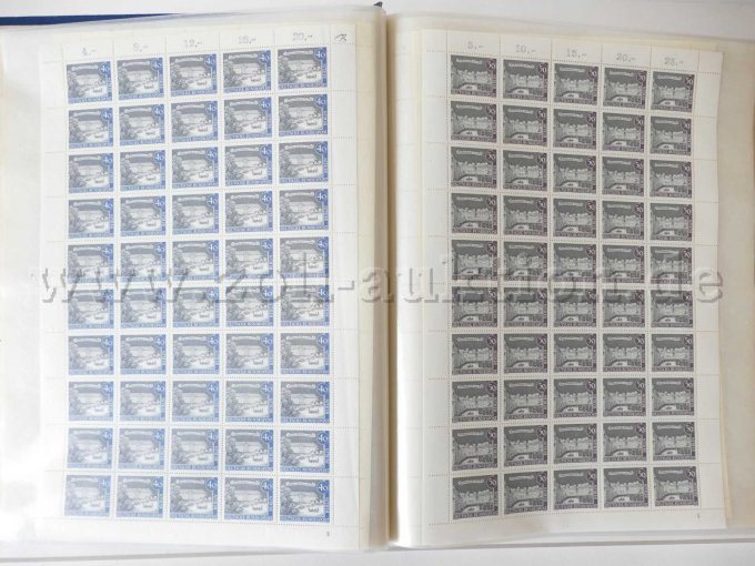 Innenansicht Doppelseite jeweils 2 Bögen