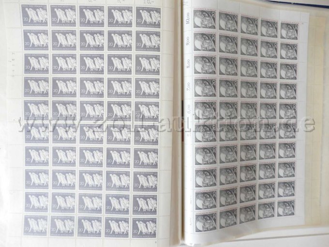 Innenansicht Doppelseite jeweils 2 Bögen