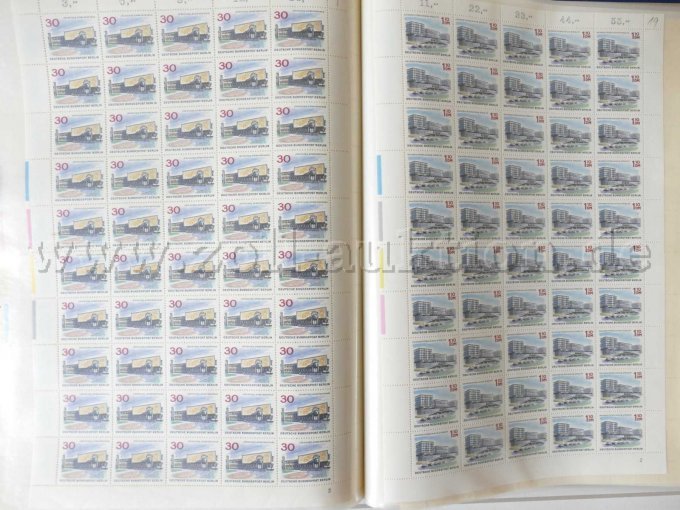 Innenansicht Doppelseite jeweils 2 Bögen