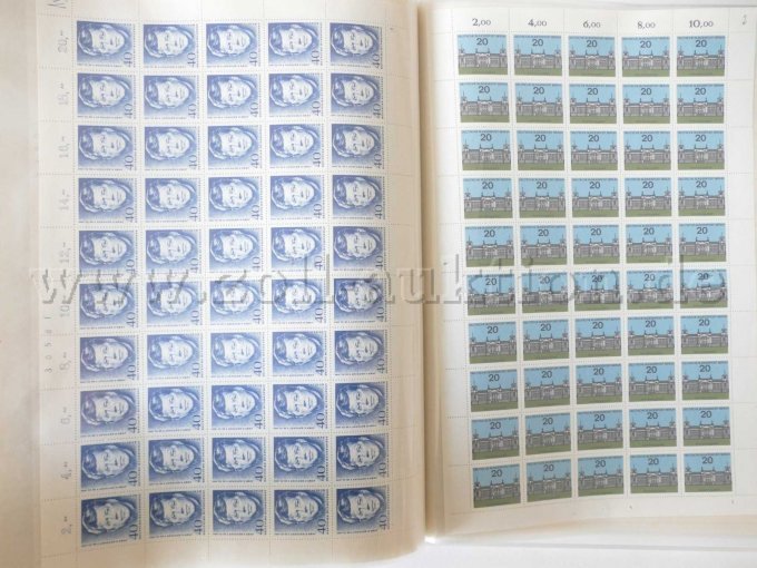 Innenansicht Doppelseite jeweils 2 Bögen