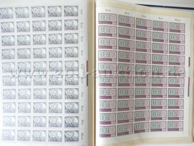 Innenansicht Doppelseite jeweils 2 Bögen