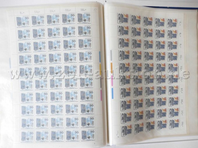 Innenansicht Doppelseite jeweils 2 Bögen