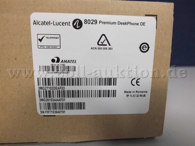 Typenbezeichnung und CE-Kennung