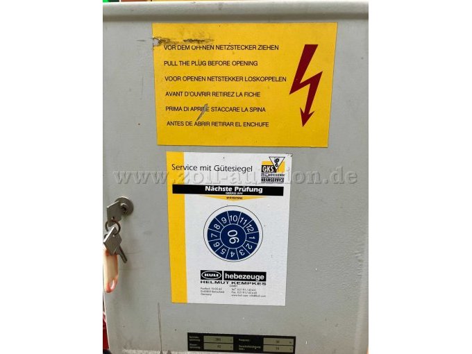 1 Allzweckhebebühne, Hersteller Kuli KA 10, Bastlerobjekt – foto 7 – kavel bij Zoll-Auktion, Minden