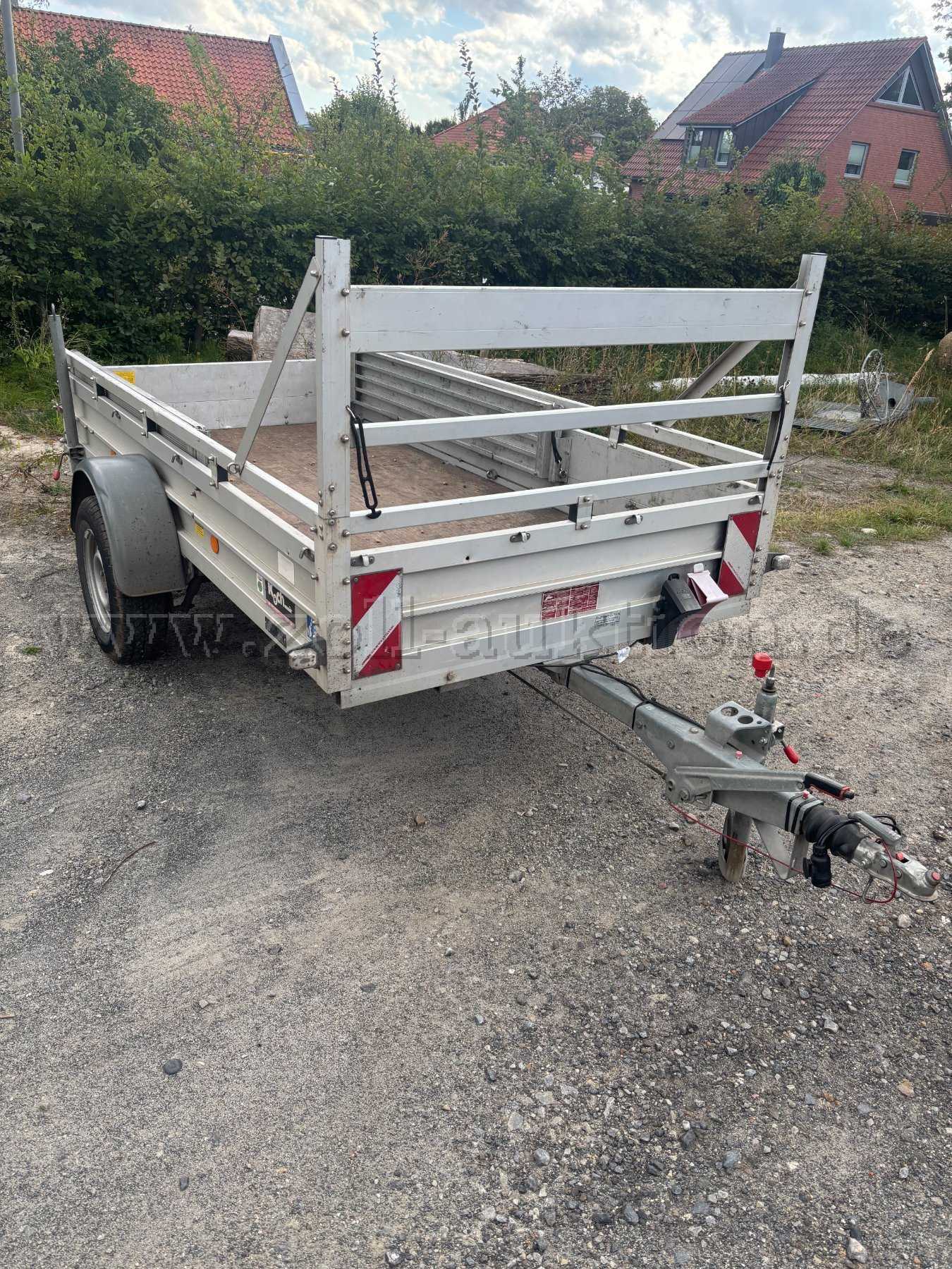 1 Koch aluminium trailer, single-axle braked, year 2019, type B 1 P