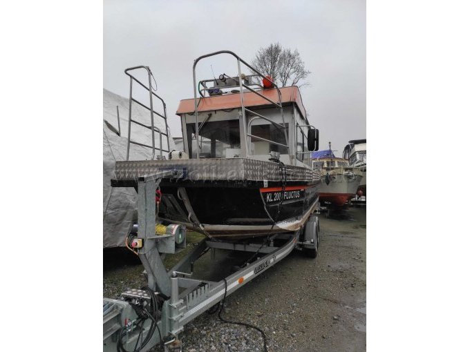 Ansicht Anhänger Seilwinde