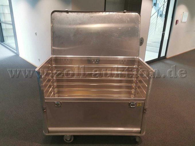 Alu Kastenwagen geöffnet Deckel