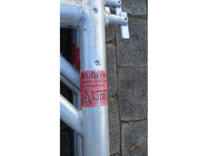 Gerüstrahmen Herstellerkennzeichnung