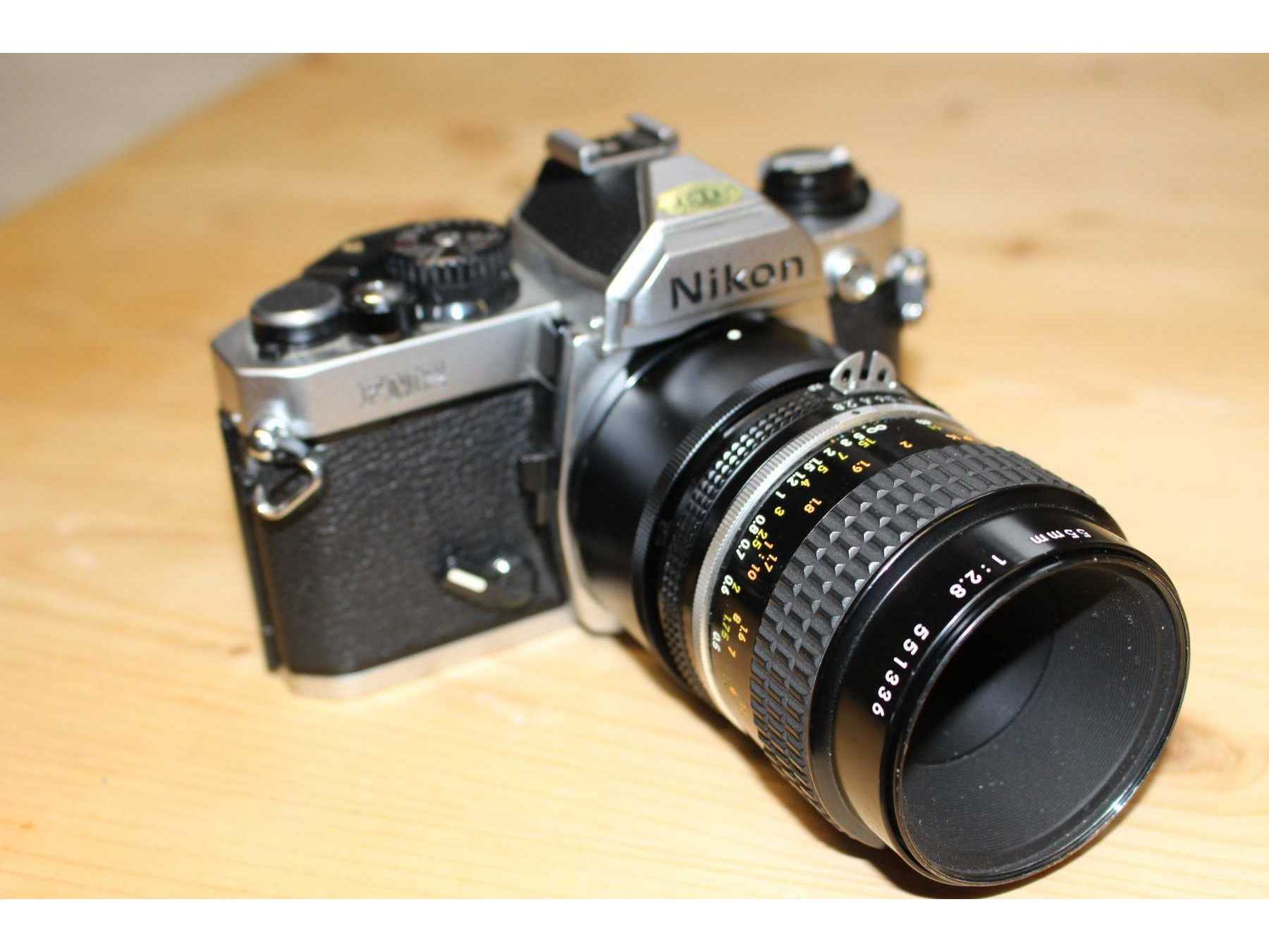 Ansicht Kamera mit Zubehör