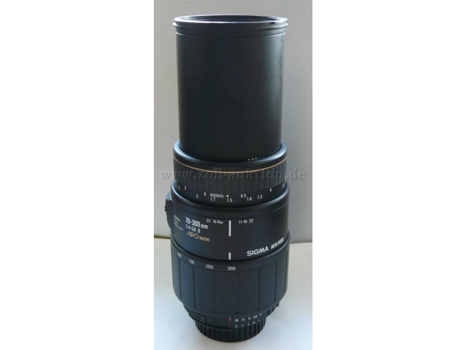 SIGMA Auto Focus 70-300mm 1:4-5.6 APO macro-Ausgefahren-