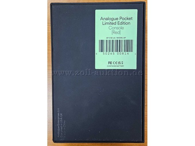 Rückseite Originalverpackung