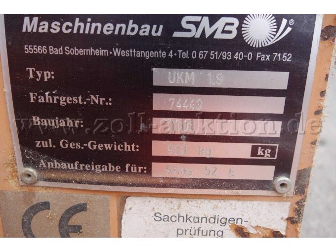 Ansicht Typenschild