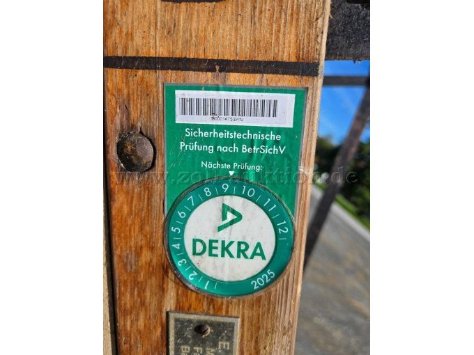 Anhängeleiter AL10 letzte Prüfplakette