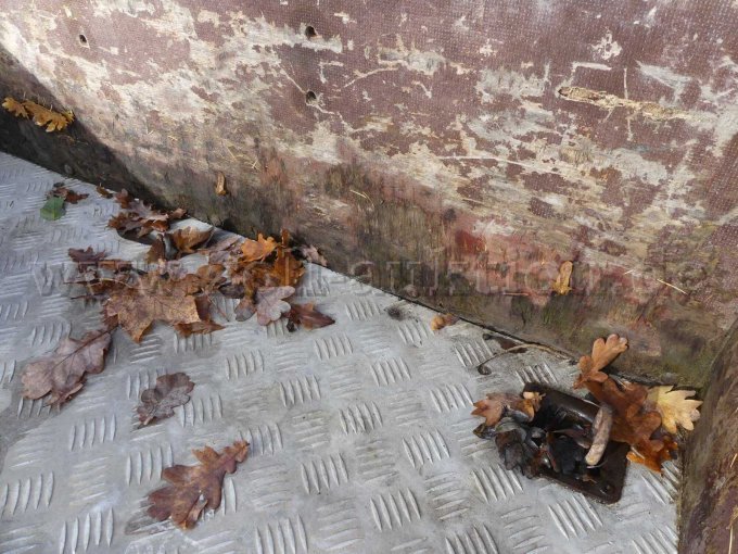 Beschädigung Bordwände