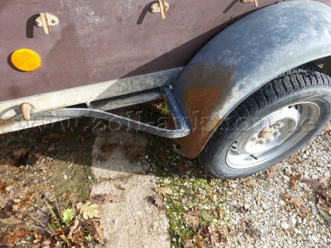 Korrosionsschäden Radabdeckung