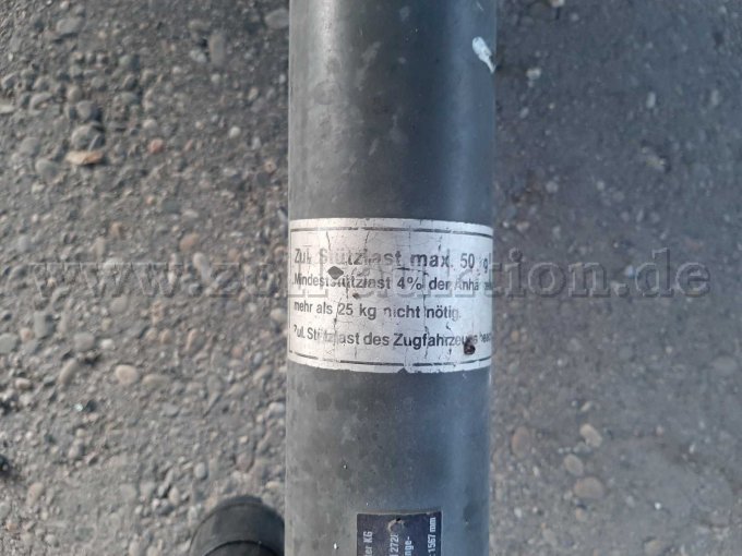 Deichsel mit Stützlastanzeige