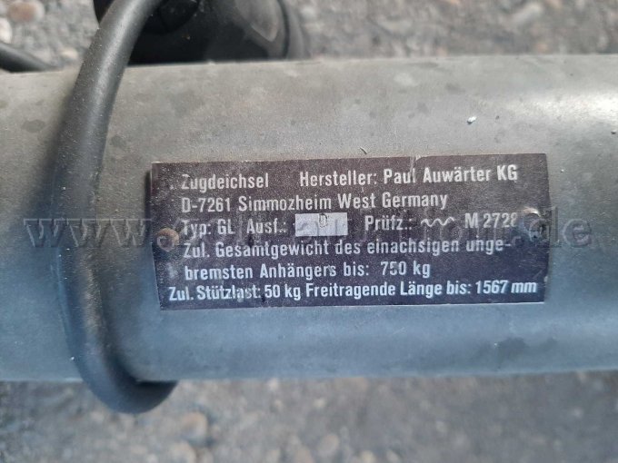 Hinweis zGG, Stützlast, freitragende Länge