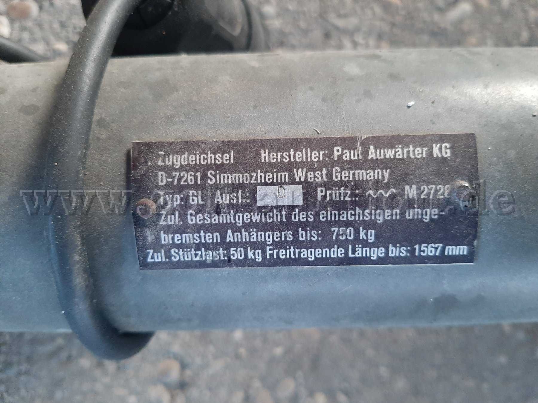 Hinweis zGG, Stützlast, freitragende Länge