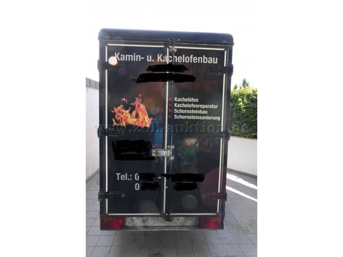 1 aanhanger van Böckmann, type HBK 1300 kg – foto 4 – kavel bij Zoll-Auktion, Schieder-Schwalenberg