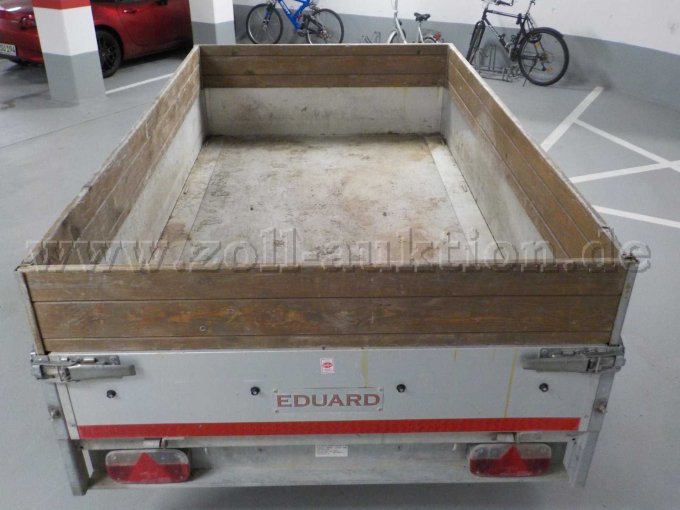 Heckansicht Anhänger