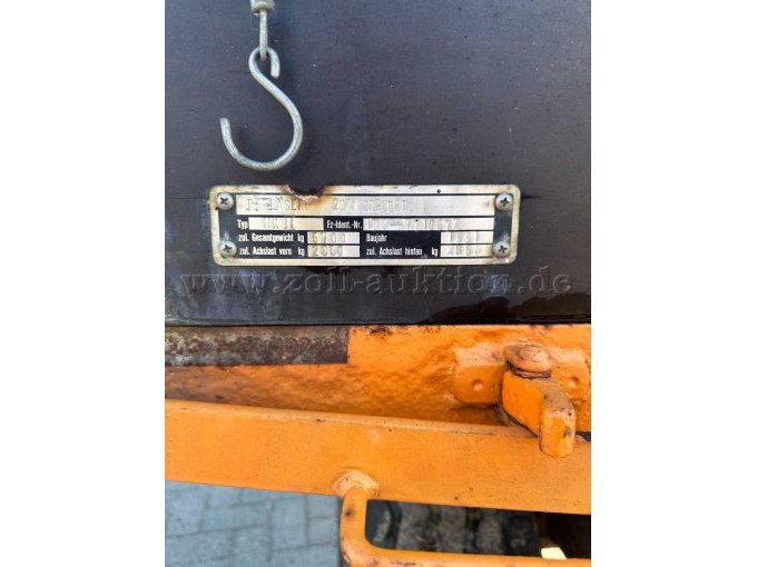 1 aanhangwagen – Glaeser ANH KIPPER OPEN LAADBAK – foto 2 – kavel bij Zoll-Auktion, Barnstorf