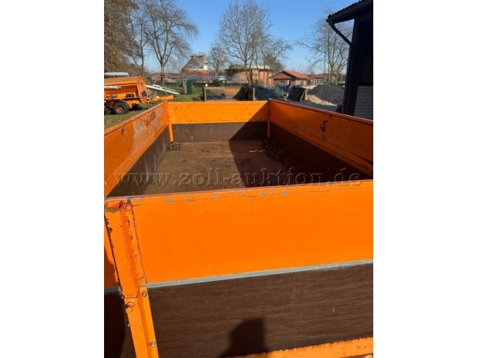 1 aanhangwagen – Glaeser ANH KIPPER OPEN LAADBAK – foto 3 – kavel bij Zoll-Auktion, Barnstorf